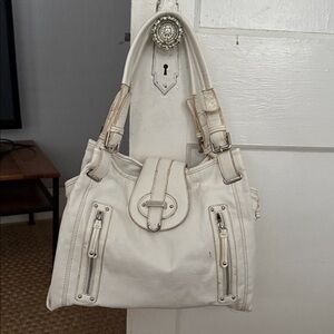 Nine West Cream Shoulder Bag